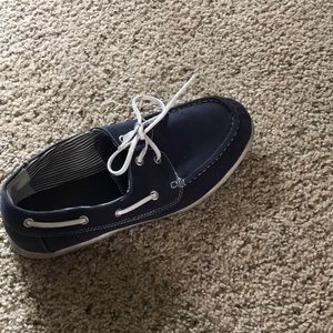 H&M blue boat shoes